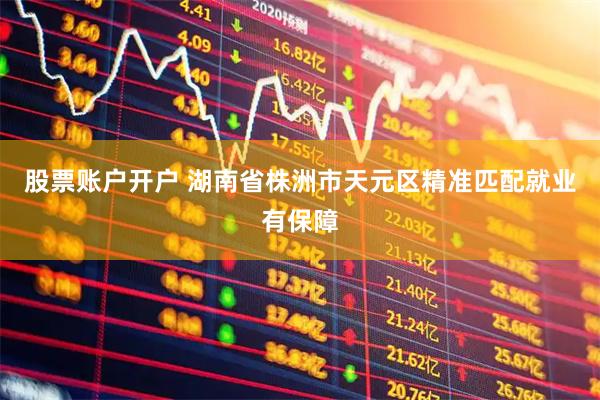 股票账户开户 湖南省株洲市天元区精准匹配就业有保障